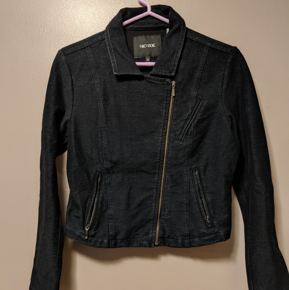 📣Sale! Nic+Zoe Moto style biker jacket